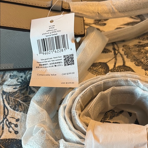 Kate Spade NWT platinum gray Handbag - Picture 4 of 5